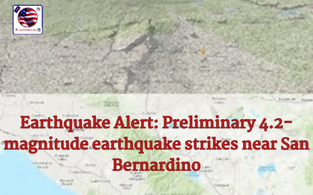 Earthquake Alert: Preliminary 4.2-magnitude Earthquake Strikes Near San ...