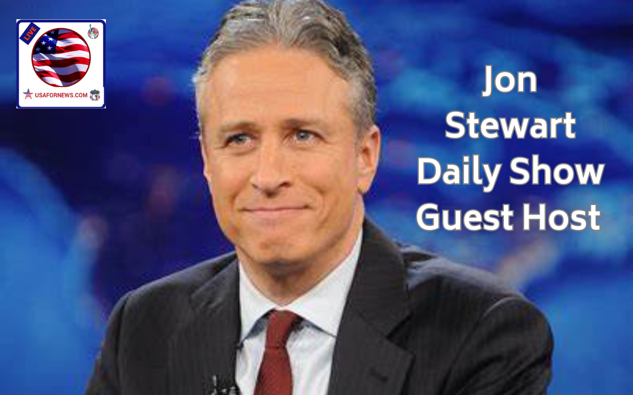 Jon Stewart Daily Show Guest Host The Daily Return Jon Stewart