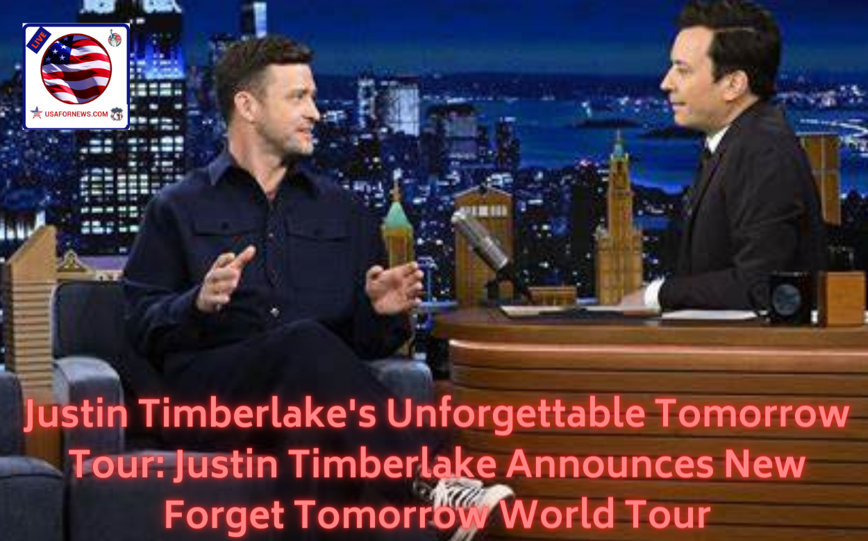 Justin Timberlakes Unforgettable Tomorrow Tour Justin Timberlake Announces New Forget Tomorrow World Tour USA Today News 2024 