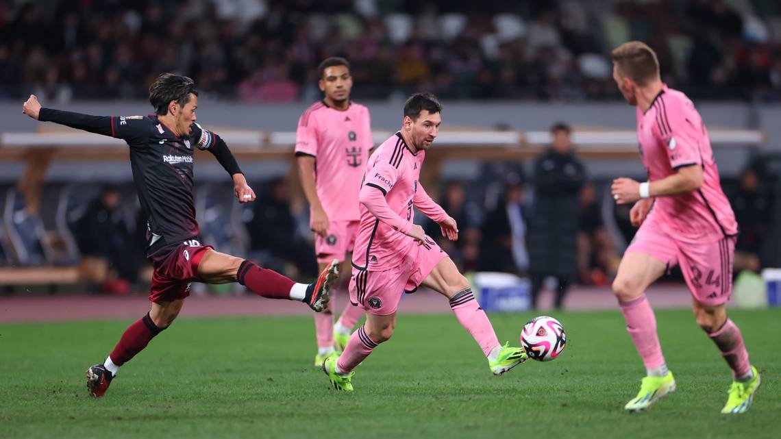 Messi plays in Tokyo but Inter Miami loses to Vissel Kobe 4-3 in PKs after 0-0 tie