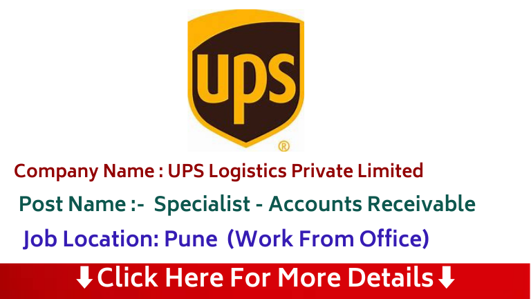 UPS Jobs In Pune 2024