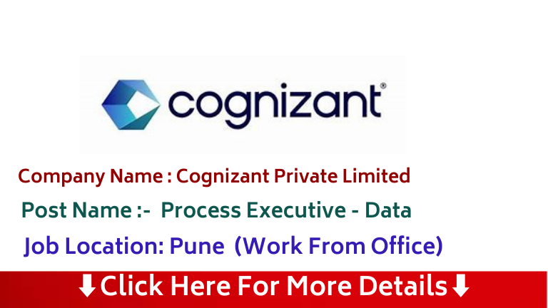 Cognizant Jobs In Pune 2024